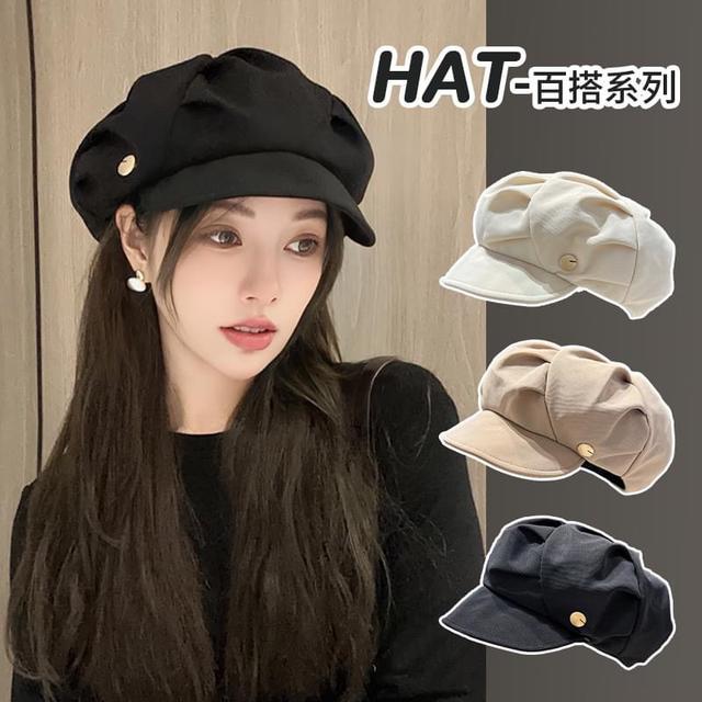 【預購商品】【0112結單】【批發】韓國雲朵貝雷帽 H562