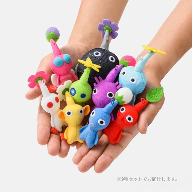 預購 - 日本 任天堂正版《皮克敏 PIKMIN》娃娃吊飾 1個 - 5/13 收單