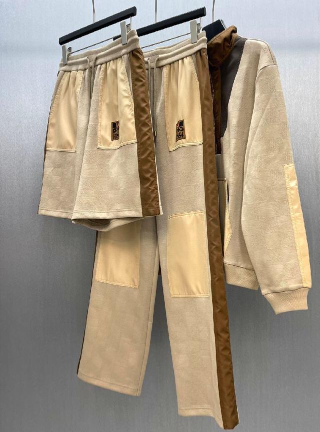 面料采用订染高密格纹面料 起订量1000米 螺纹 拼接针织面料8条布起订