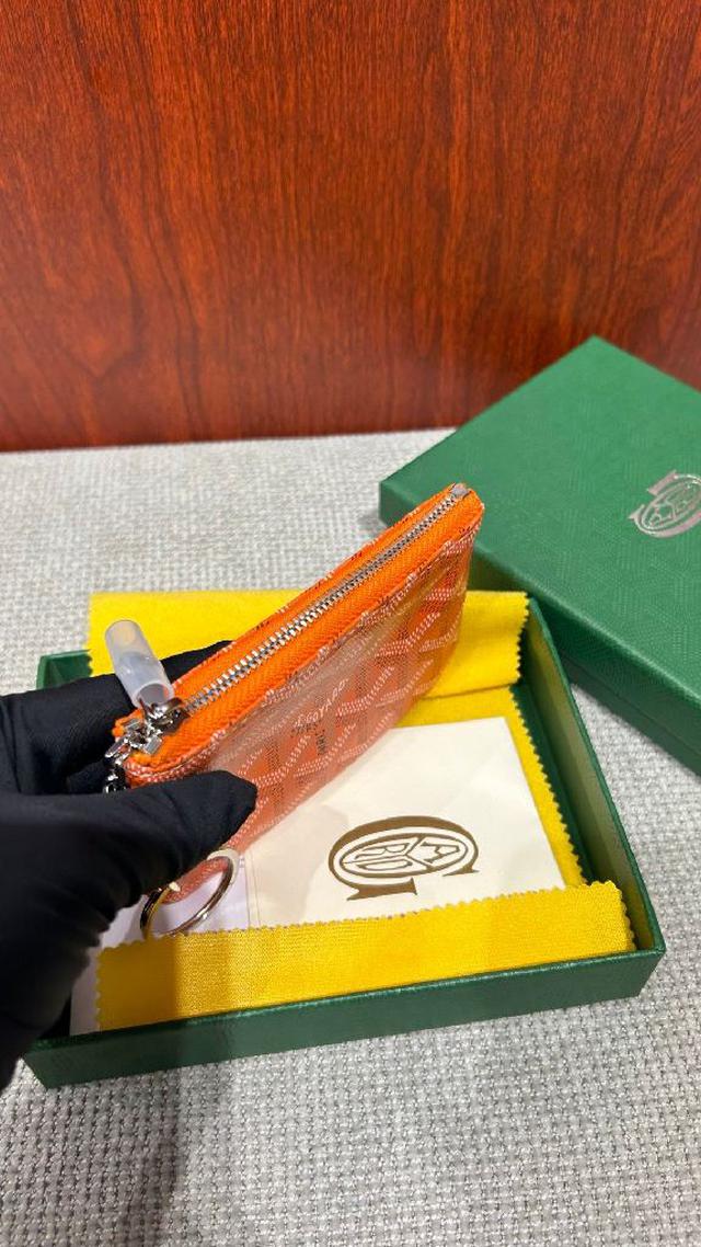 戈雅goyard 24年新款钥匙扣零钱包👛 来啦，内袋带有钥匙圈的最新零🔑