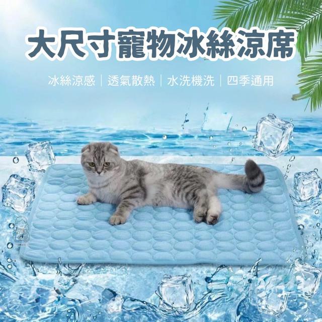 預購 大尺寸寵物冰絲涼席-5/27號中午12點結單