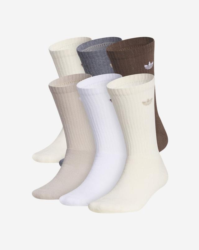 美國🇺🇸Adidas Originals經典三葉中筒襪6雙組－大地色系#10/18晚上20:00