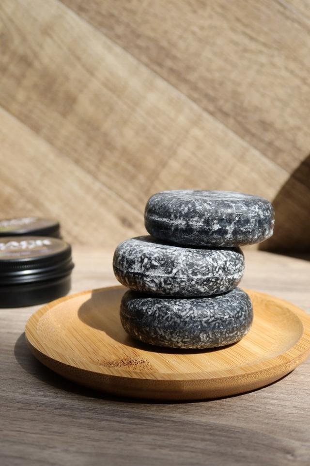 現貨- 澳洲 Pure leaf 純粹之芽 黑芝麻控油蓬鬆 何首烏洗髮皂 55g【有中標 安心賣】