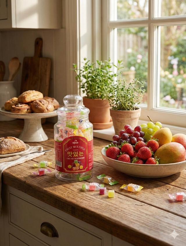 預購 方格子綜合 水果軟糖 罐裝 200G-12/17號中午12點結單