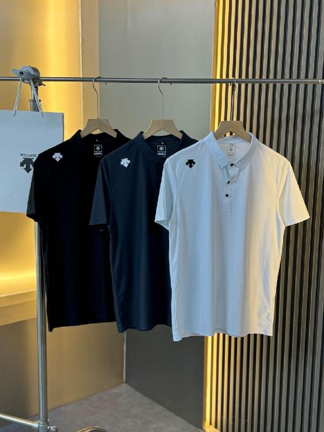 迪桑特 DESCENTE 短袖 POLO 衫：2025夏日风尚的卓越之选