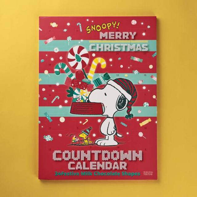 日本 KALDI SNOOPY聖誕倒數日曆 巧克力