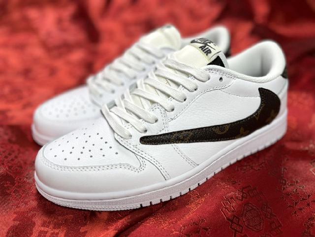 Rare Customized Air Jordan 1 TS倒勾低帮