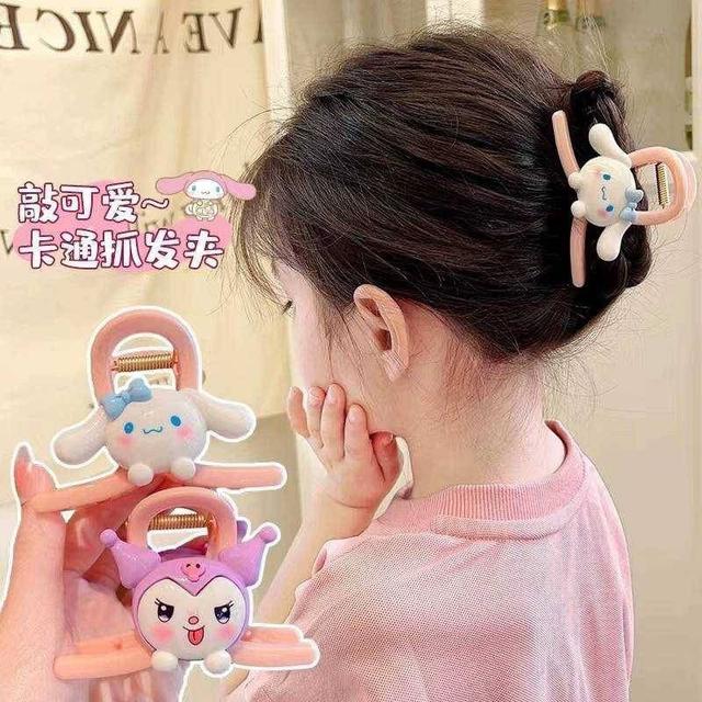 【預購商品】【0519結單】【批發】兒童三麗鷗鯊魚夾5入 240517-03