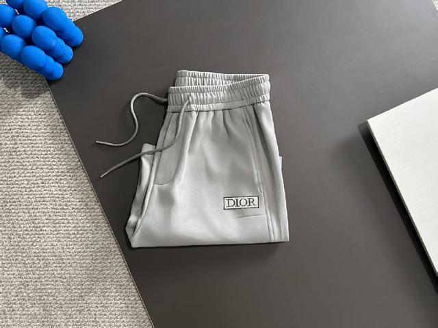 DIOR 迪奥 2025春夏新款高定松紧带休闲净色宽松