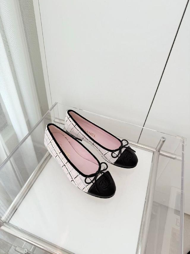 CHANEL经典芭蕾舞鞋🩰 皮底