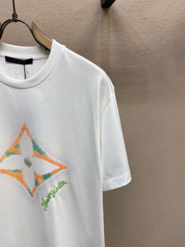 P500 Loewe/罗意威 经典logo印花圆领短袖 Size：S-XL