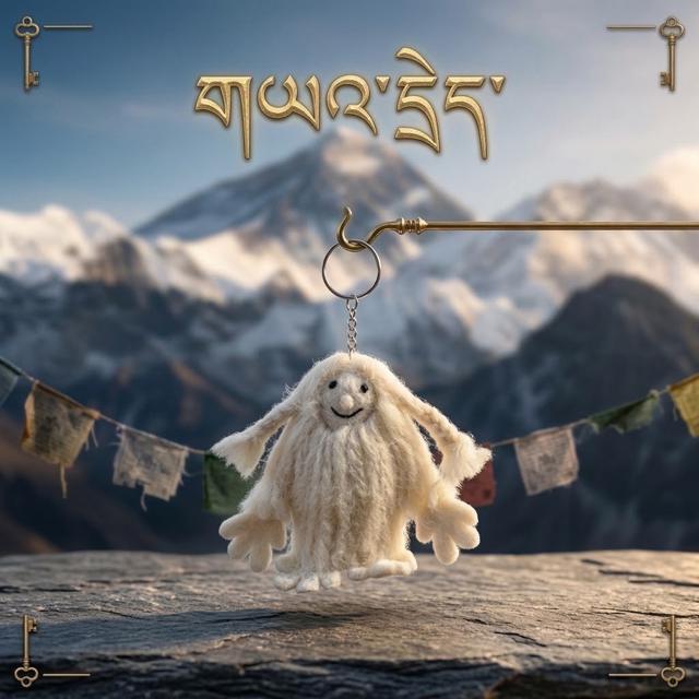 ⛰️岡仁波齊限定｜世界山脊守護者雪怪Yeh-Teh 吊飾#09/28