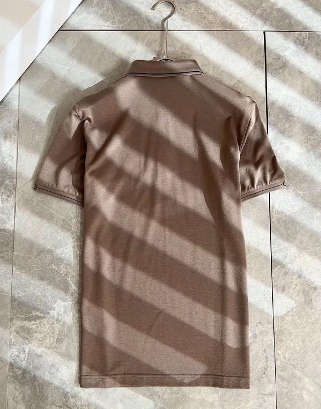 迪奥25s新款翻领Polo衫👨🏻本款Polo衫采用丝光珠地棉面