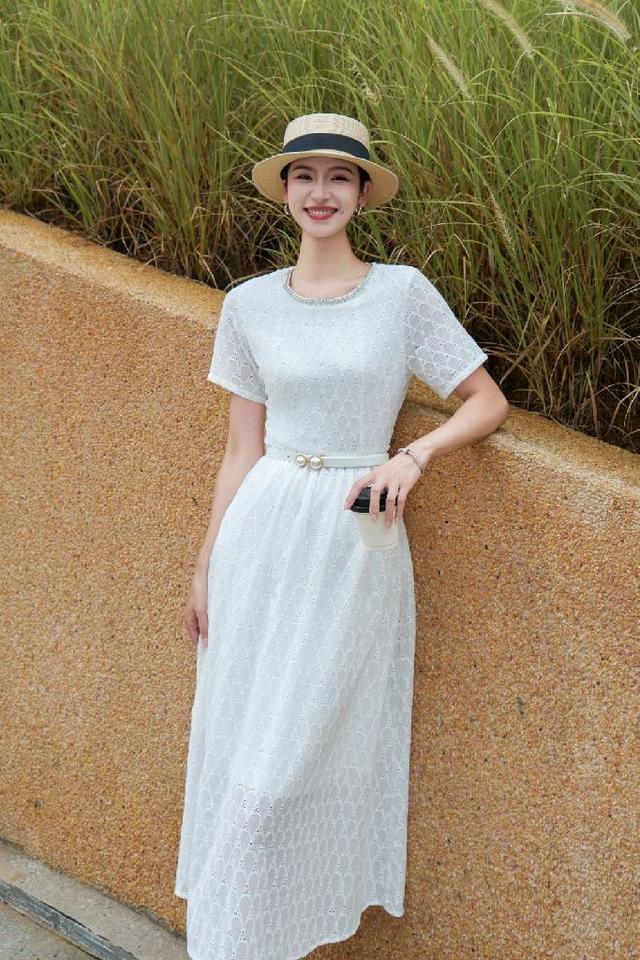 ✨✨重磅酵洗 显白浆果紫 1OO%天然亚麻 衬衫式长款连衣裙（配送腰带）SMLXL