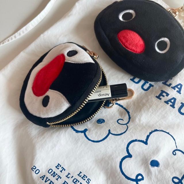 韓國限定PINGU企鵝家族［臉部造型收納包系列］#03/14