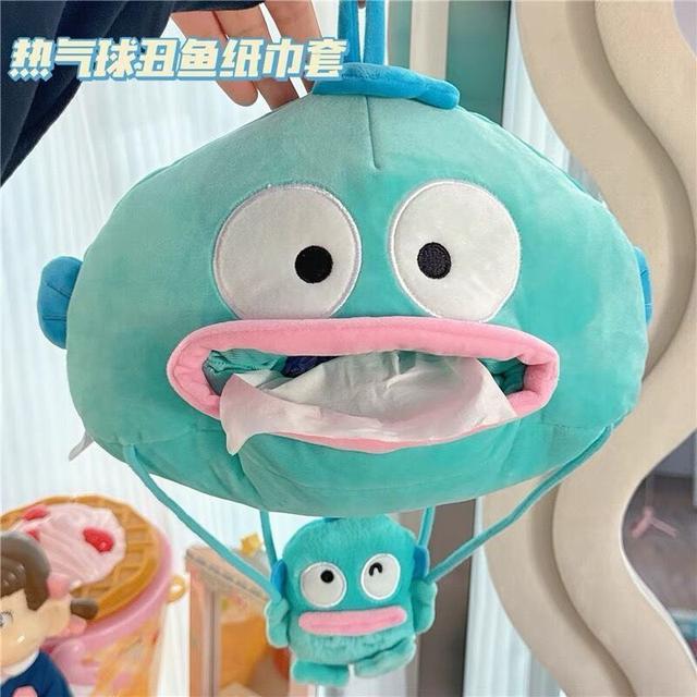 可愛人魚漢頓熱氣球玩偶紙巾套(預購)