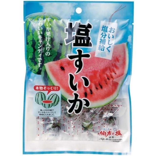【預購商品】【0526結單】【批發】日本宮川製菓 西瓜鹽糖63g 260524-41