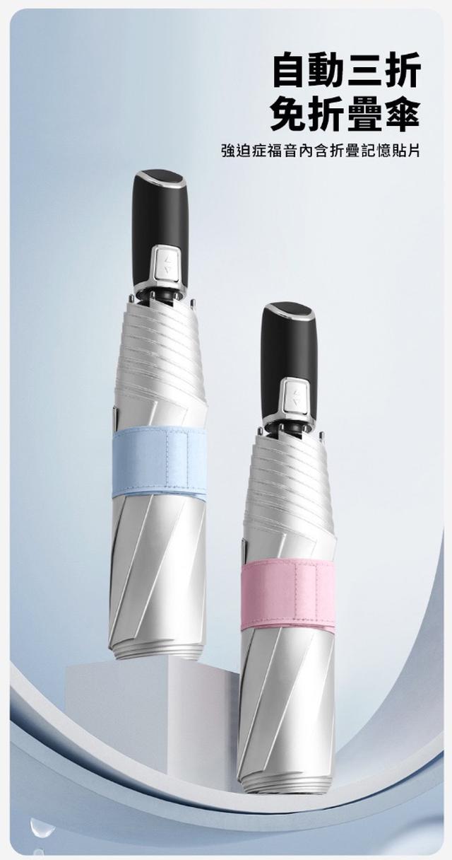 限量預購 SPEED RESET記憶迅收-58*8K全遮光鈦銀布自動開收傘(銀河)