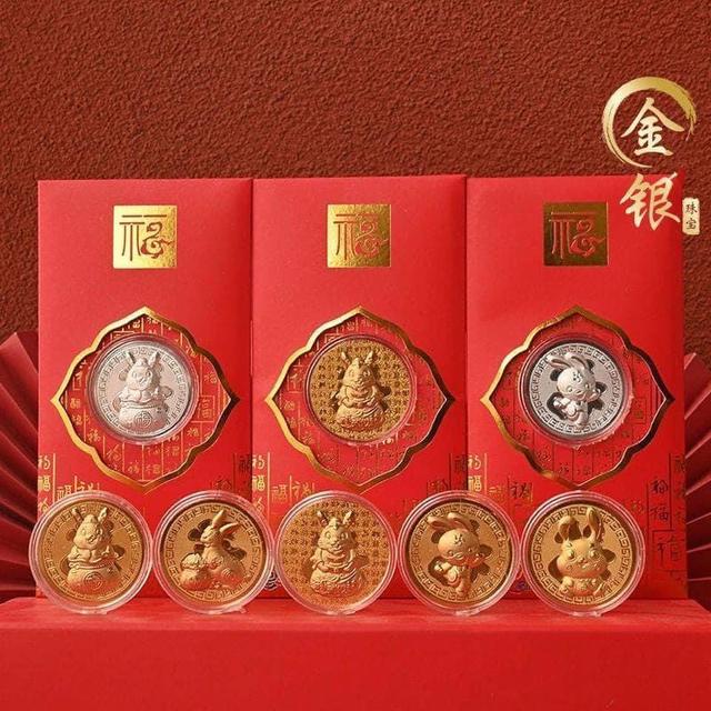 【廠商現貨供應中】【預購】【批發】可愛兔兔金幣紅包5入