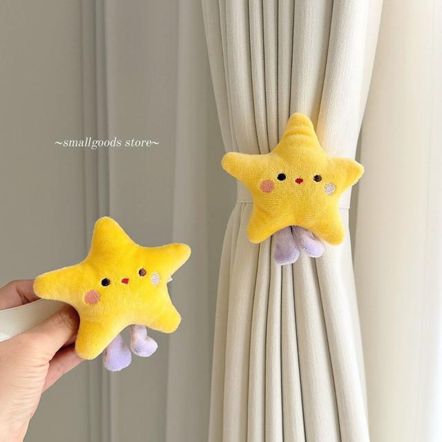 ins可愛星星窗簾整理綁帶(預購)