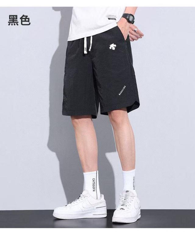 DESCENTE迪桑特专柜新款压胶polo衫  陈伟霆同款男款无痕压胶拼接