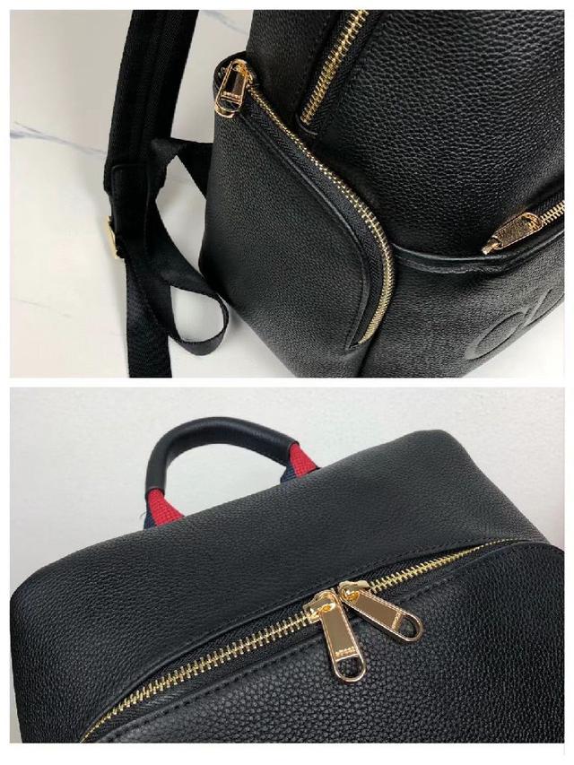 意大利奢侈大品牌，男士双肩背包 ，翻盖头层牛