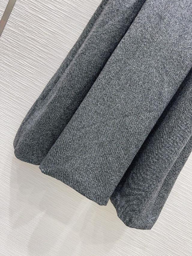 Prad* 👑2025FW新款西装外套 经典三角牌装饰 双排扣