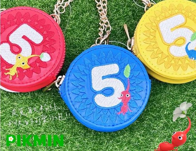 日本限定 PIKMIN皮克敏掛鍊小刺繡包#03/30中午12點
