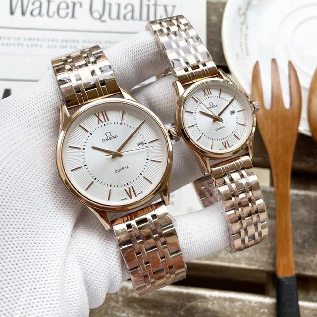 原装进口石英机316L精钢表壳 矿物质超强玻璃镜面