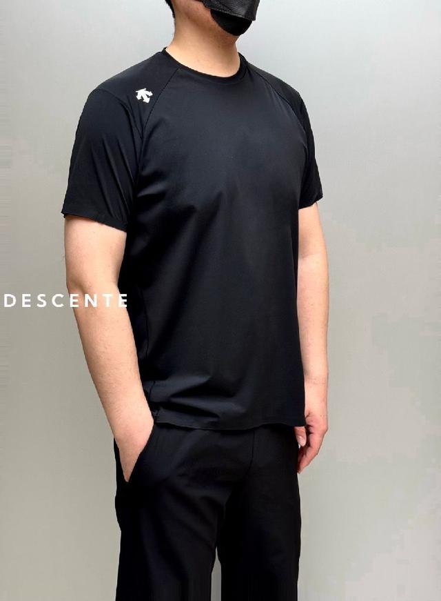 2025夏季新品DESCENTE迪桑特DUALIS系列都市通勤男士短袖