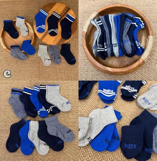 🇨🇦 加拿大 新款 ROOTS 有機棉親膚緩震中短筒襪 (10件組)#04/30中午12點