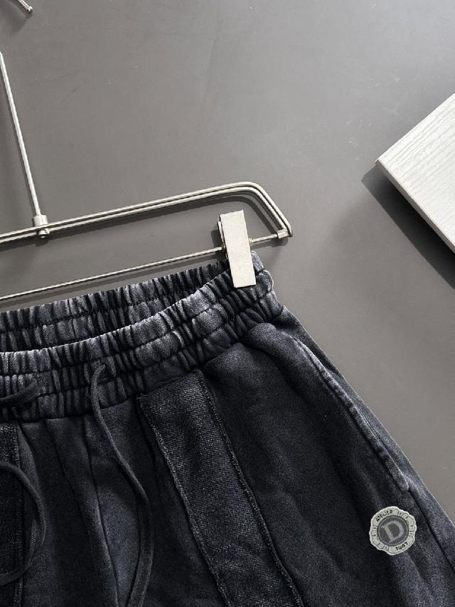 高品质 DIOR/迪奥 2025春夏新款松紧带休闲净色宽松短