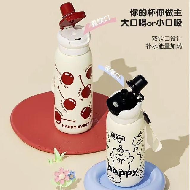 ins高顏值可愛吸管保溫杯(預購)