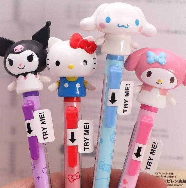 G3427-三麗鷗可愛手臂可動原子筆(一組2支)