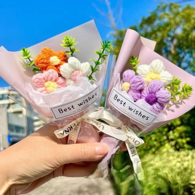 (預購）毛線迷你花束💐 款式隨機⚠️(#0424上午結單)