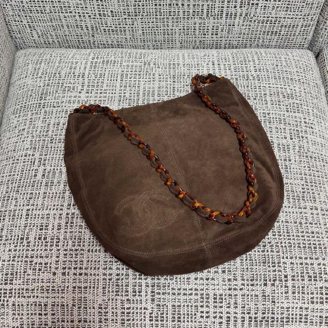 Ohanel 26P新款草编长款盒子包  内里全皮配小镜子化妆品