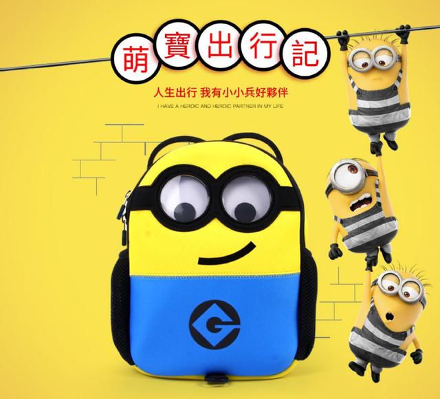 【預購】【0806結單】【批發】原廠正貨❗ Minions小小兵防走失後背包