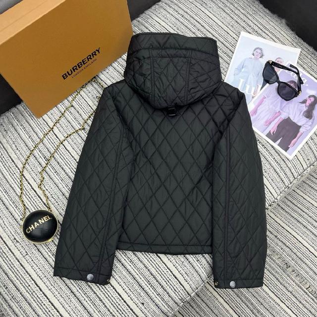 菱形绗缝连帽棉服外套丨⚠独家yb开发！高版出品
