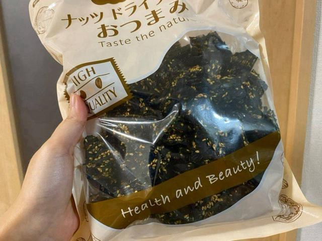 日本築地限定 海帶芽酥脆海苔米餅 200g