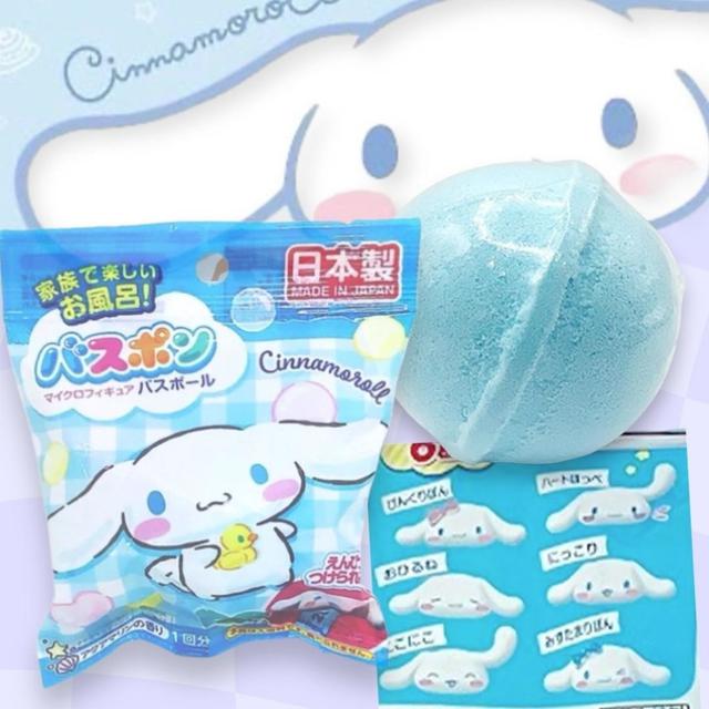 限量預購 日本進口～正版Sanrio 三麗鷗大耳狗沐浴球(大頭筆套款)《一組2顆》
