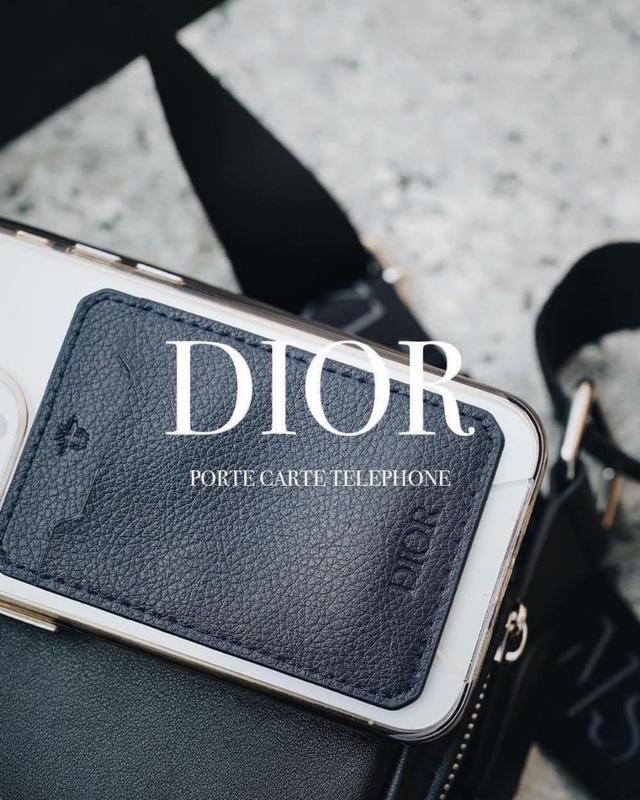 Dior 蜜蜂荔枝紋卡套卡貼#現貨售完為止