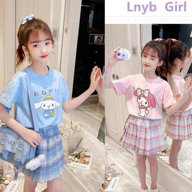 【預購商品】【0312結單】【批發】夏季女童卡通JK套裝