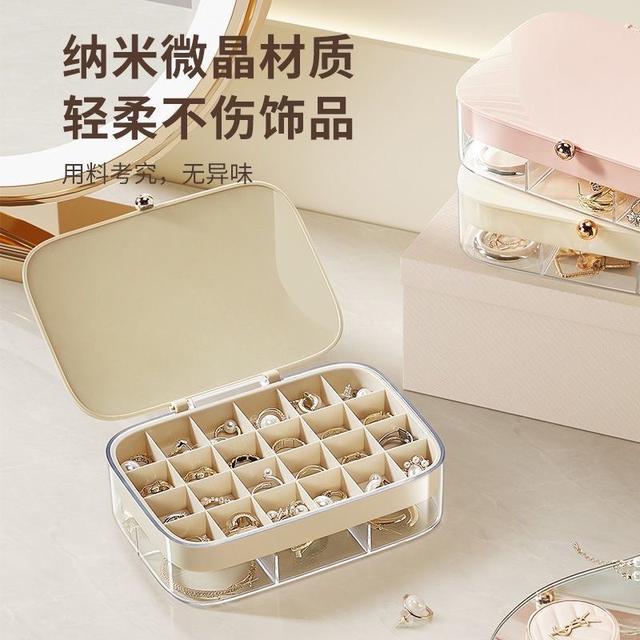 📌多功能桌上型飾品小物收納盒(emoji)