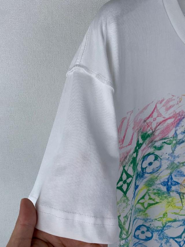 1V】春夏新款短袖T-shirt  260克高克重棉感面料 挺括有型 欧洲高质量