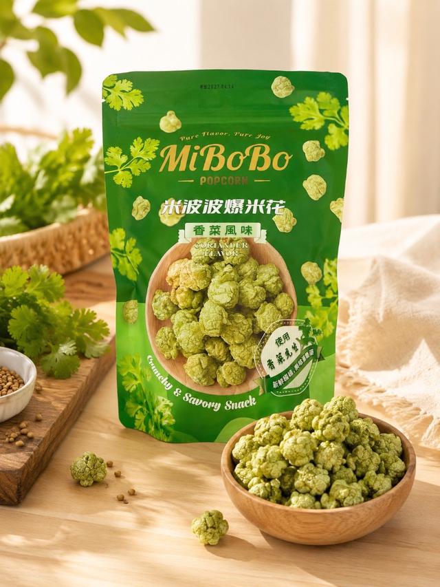 廠商現貨 團購 美食 北斗 香菜先生 x 米波波 聯名 爆米花 香菜