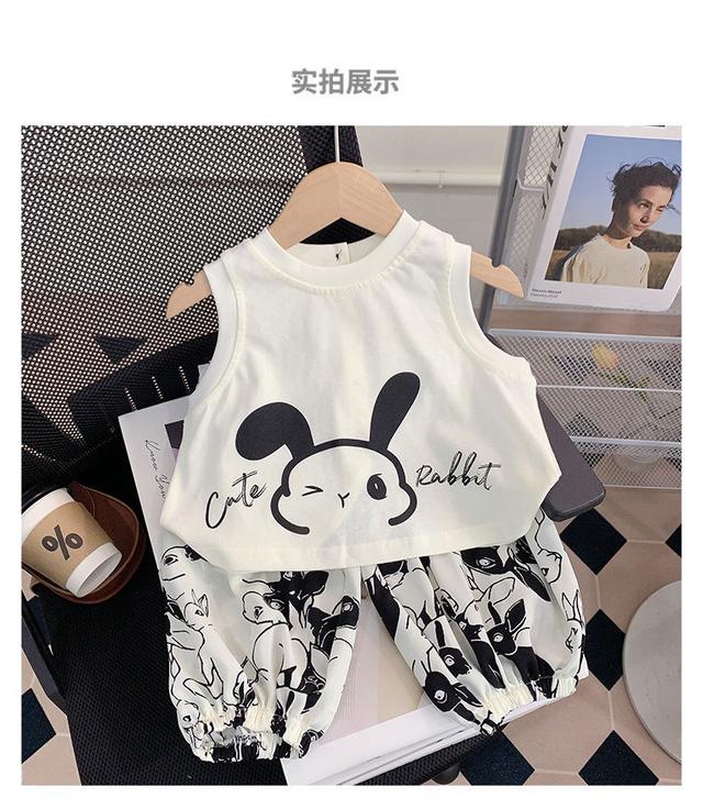 G00490韓版休閑兔子套裝