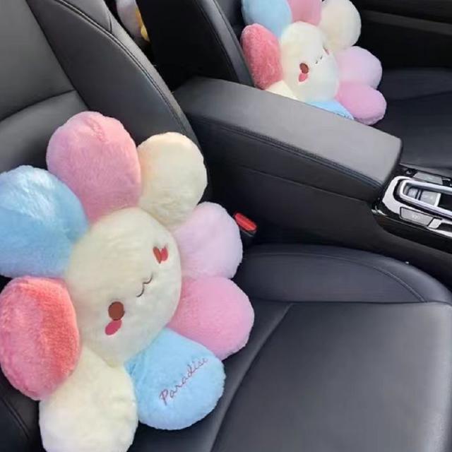 花朵汽車用坐椅靠（預購）