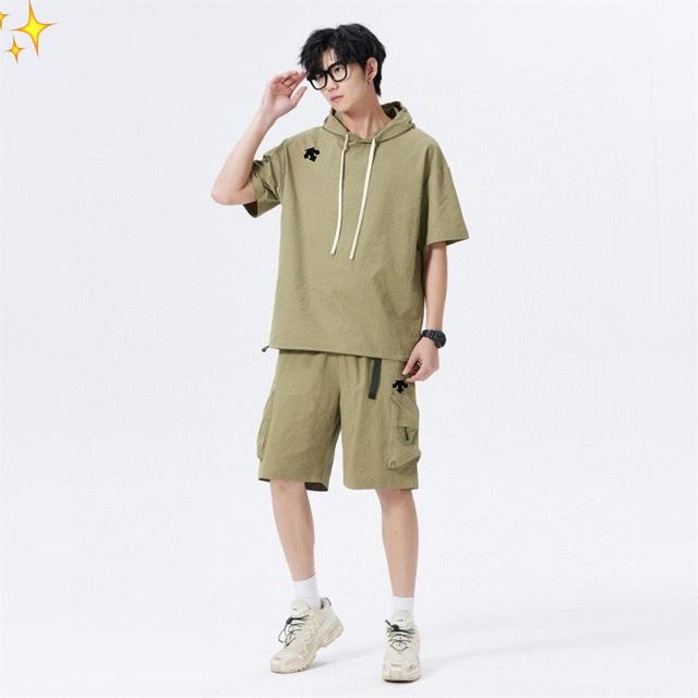 DESCENTE迪桑特男士户外运动休闲短裤 商务休闲完美走起，