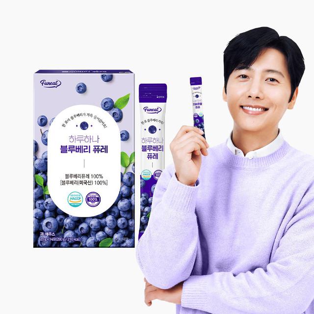 🇰🇷韓國 Funeat One a Day 藍莓原果果泥隨身包20gx14入