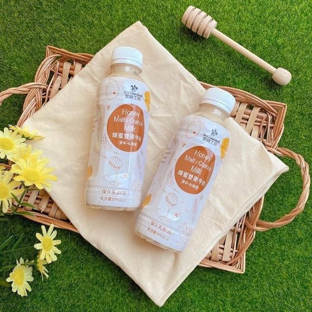 預購-🎉廠商出清🎉蜜蜂工坊 蜂蜜雙麥牛奶 260ml 《一組三罐》-9/20號中午12點結單